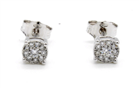 Boucles d'oreilles PG Gioielli Femme in Or blanc Diamante 0.18 Ct ORTOY-3M PG GIOIELLI - ORTOY-3M PG GIOIELLI